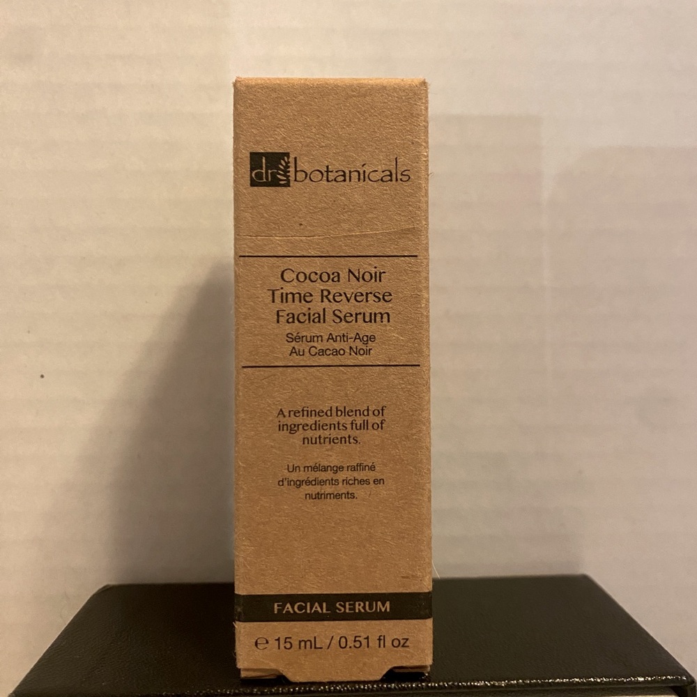 drbotanicals Cocoa Noir Time Reverse Facial Serum .51 Fl oz